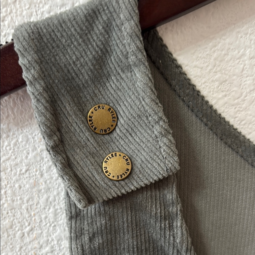 Rylee + Cru Gray Midi Dress - Picture 5 of 6